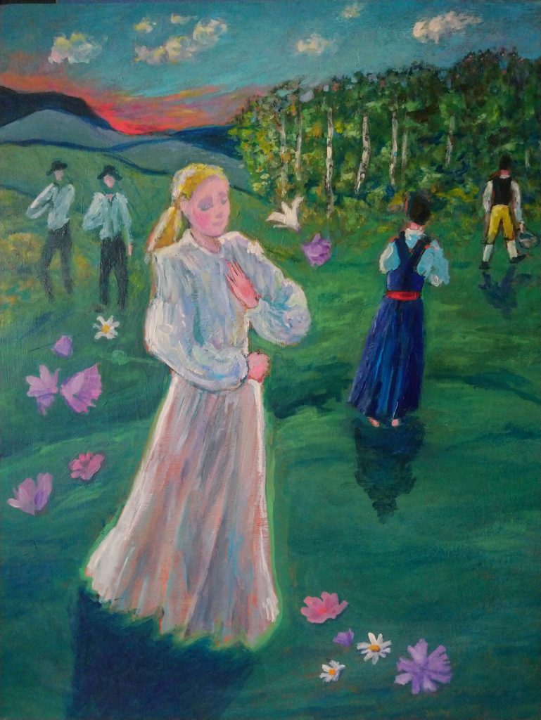 What is art Midsummer Acrylic M Hiort af Ornäs